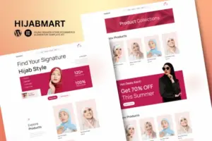 Hijabmart – E-Commerce Hijab Fashion Store Elementor Template Kit