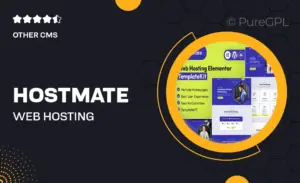 HostMate – Web Hosting Elementor Template Kit