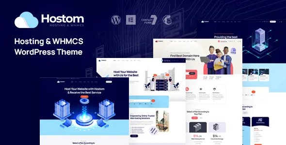 Hostom – Web Hosting & WHMCS WordPress Theme