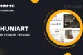 Huniart – Interior Design Service Elementor Template Kit