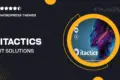 ITactics – IT Solutions & Digital Startup WordPress Theme + AI