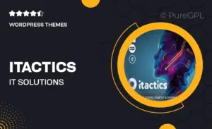 ITactics – IT Solutions & Digital Startup WordPress Theme + AI