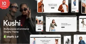 Kushi – Multipurpose Fashion Shopify Theme