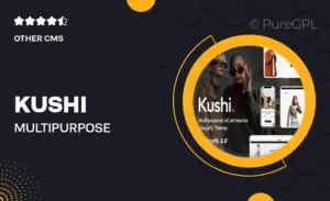 Kushi – Multipurpose Fashion Shopify Theme