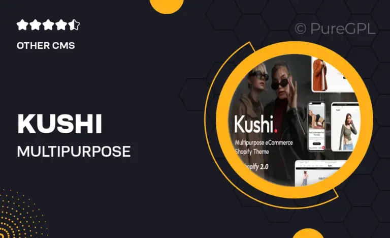 kushi multipurpose fashion shopify theme