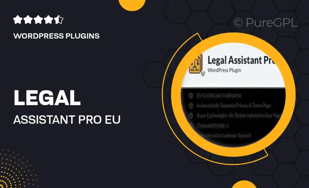 Legal Assistant Pro – EU Cookie Law, Terms & Privacy Generator 21 Legal Assistant Pro – EU Cookie Law, Terms & Privacy Generator