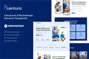Lentura – Chiropractic & Physiotherapy Elementor Template Kit