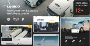 Logistics WordPress Theme