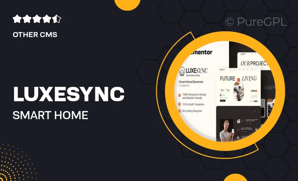Luxesync – Smart Home Elementor Template Kit 27 Luxesync – Smart Home Elementor Template Kit
