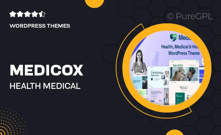 medicox health medical wordpress theme
