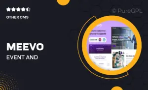 Meevo – Event and Conference Elementor Kit