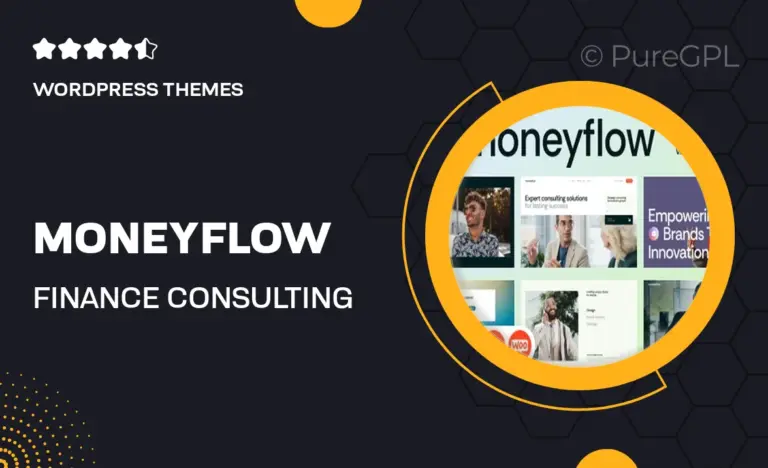 moneyflow finance consulting investment wordpress theme