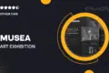 Musea – Art Exhibition & Modern Museum Elementor Template Kit