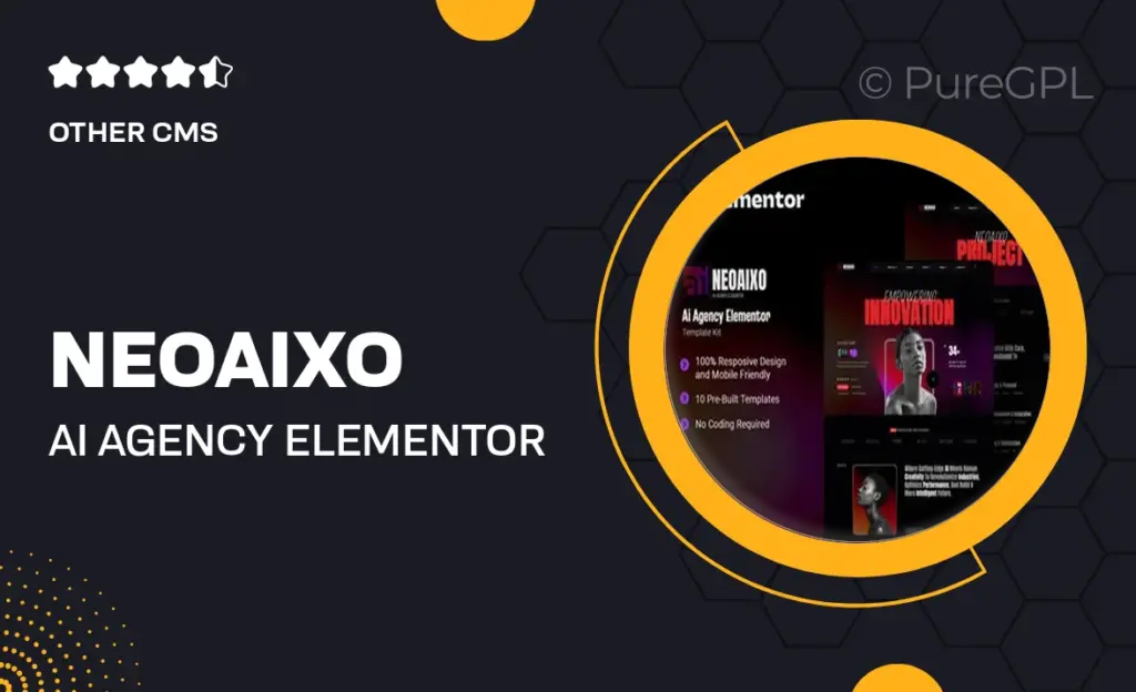 Neoaixo – AI Agency Elementor Template Kit 52 Neoaixo – AI Agency Elementor Template Kit