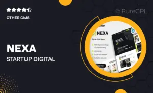 Nexa – Startup Digital Agency Elementor Template Kit