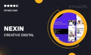 Nexin – Creative Digital Agency Elementor Template Kit