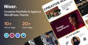 Nixer – Creative Agency WordPress Theme