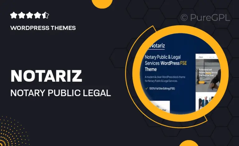 notariz notary public legal services fse wordpress theme