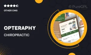 Opteraphy – Chiropractic & Physiotherapy Elementor Template Kit