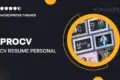 ProCv – CV Resume & Personal Portfolio WordPress Theme