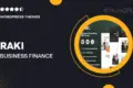 Raki – Business, Finance Consulting WordPress Theme