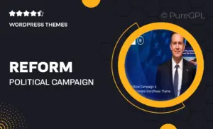 Reform — Political Campaign & Government WordPress Theme