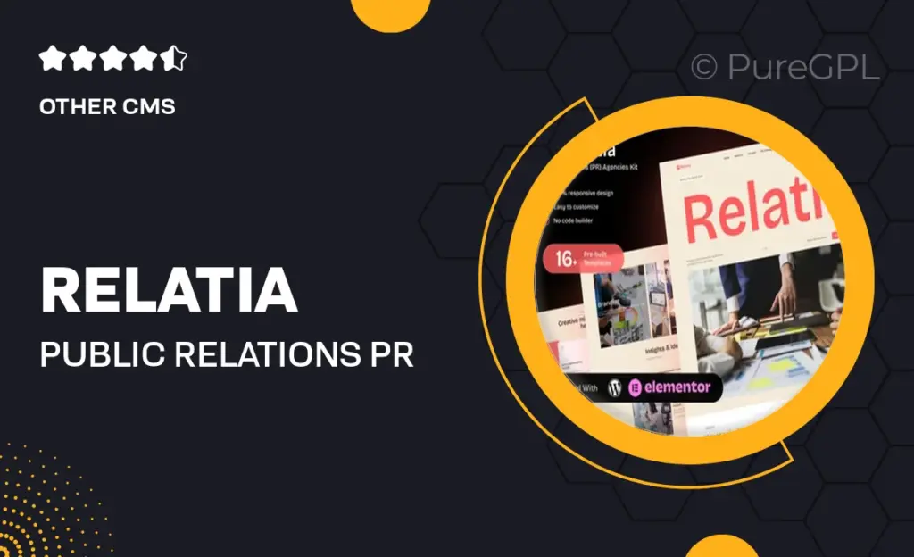Relatia – Public Relations PR Agencies Elementor Template Kit 44 Relatia – Public Relations PR Agencies Elementor Template Kit