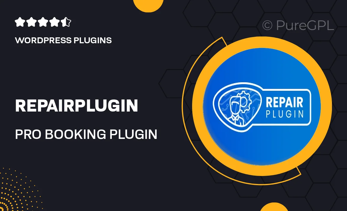 RepairPlugin Pro – Booking Plugin for Repair Shops