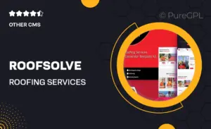 Roofsolve – Roofing Services Elementor Template Kit