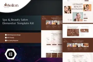 Seilon – Spa & Beauty Salon Elementor Template Kit