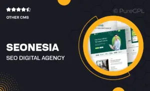 Seonesia – SEO & Digital Agency Elementor Template Kit