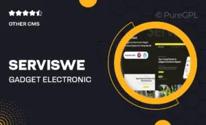 Serviswe – Gadget & Electronic Repair Service Elementor Template Kit