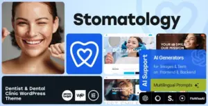 Stomatology – Dentist & Dental Clinic WordPress Theme