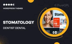 Stomatology – Dentist & Dental Clinic WordPress Theme