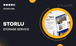 StorLu – Storage Service Elementor Template Kit