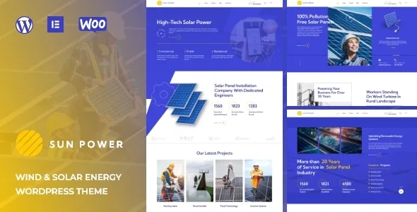 SunPower – Solar Renewable Energy Theme