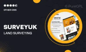 Surveyuk – Land Surveying & Digital Mapping Elementor Template Kit
