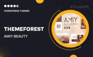 Themeforest | Amiy – Beauty Cosmetics Shop