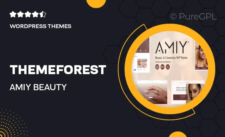 themeforest amiy beauty cosmetics shop