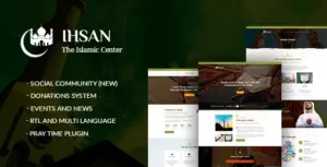Themeforest | Ihsan – Islamic Prayer Center
