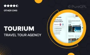 Tourium – Travel & Tour Agency Elementor Template Kit
