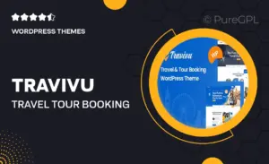 Travivu – Travel & Tour Booking WordPress Theme