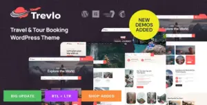 Trevlo – Travel & Tour WordPress Theme