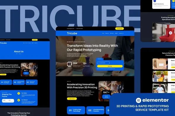 tricube 3d printing rapid prototyping services elementor template kits 1