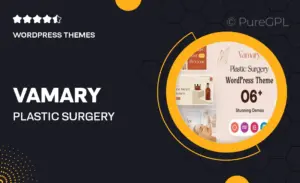 Vamary – Plastic Surgery WordPress Theme
