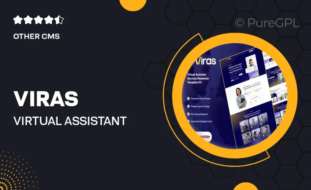 Viras – Virtual Assistant Services Elementor Template Kit 56 Viras – Virtual Assistant Services Elementor Template Kit