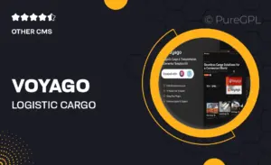Voyago – Logistic Cargo & Transportation Elementor Template Kit