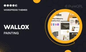 Wallox – Painting & Wallpapering WordPress Theme