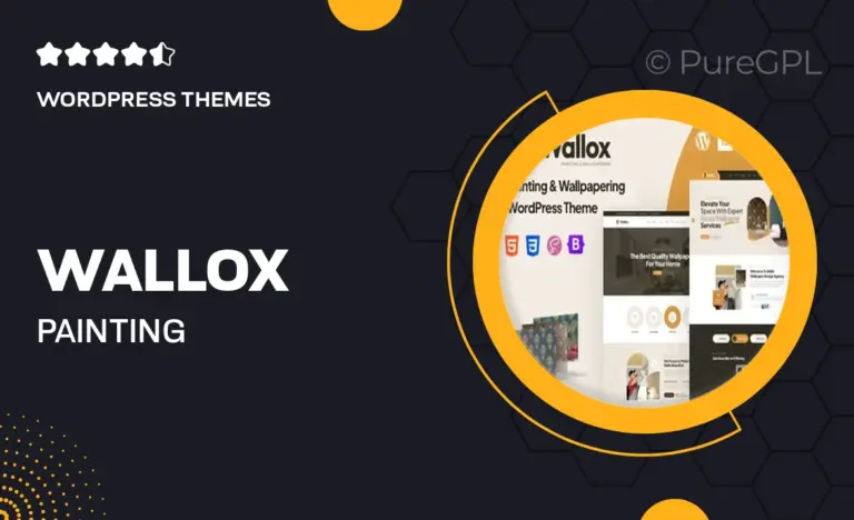 wallox painting wallpapering wordpress theme