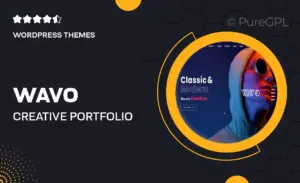 Wavo – Creative Portfolio & Agency Theme